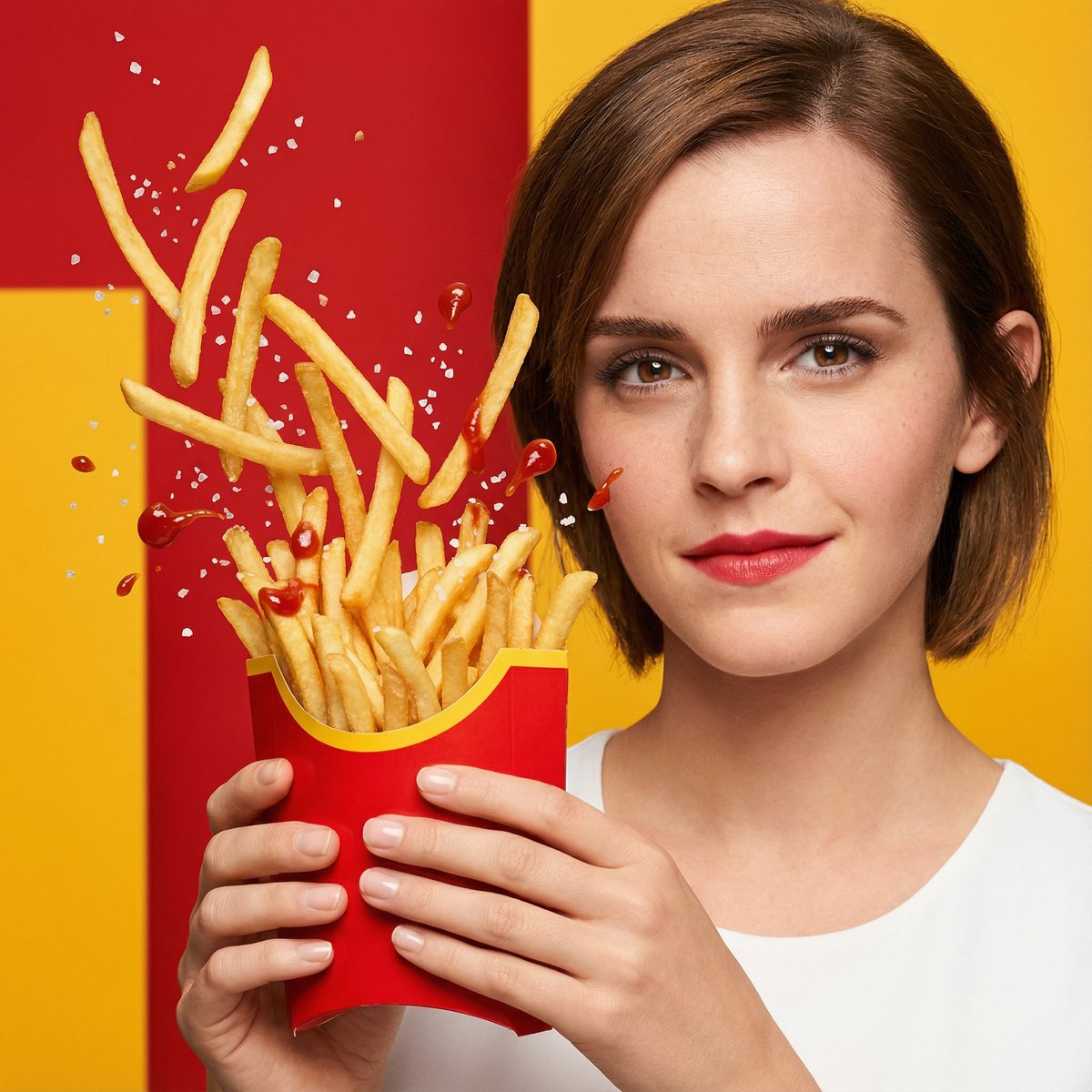 Hyper-Realistic Fast Food Ad Visual — output 1