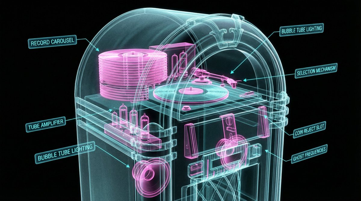 Product Marketing - Neon X-Ray Photorealistic Scan — output 1