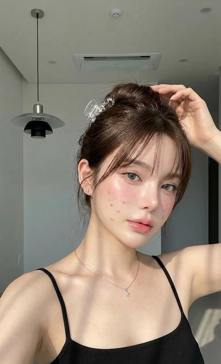 Profile / Avatar - Natural Glass Skin Selfie — output 1