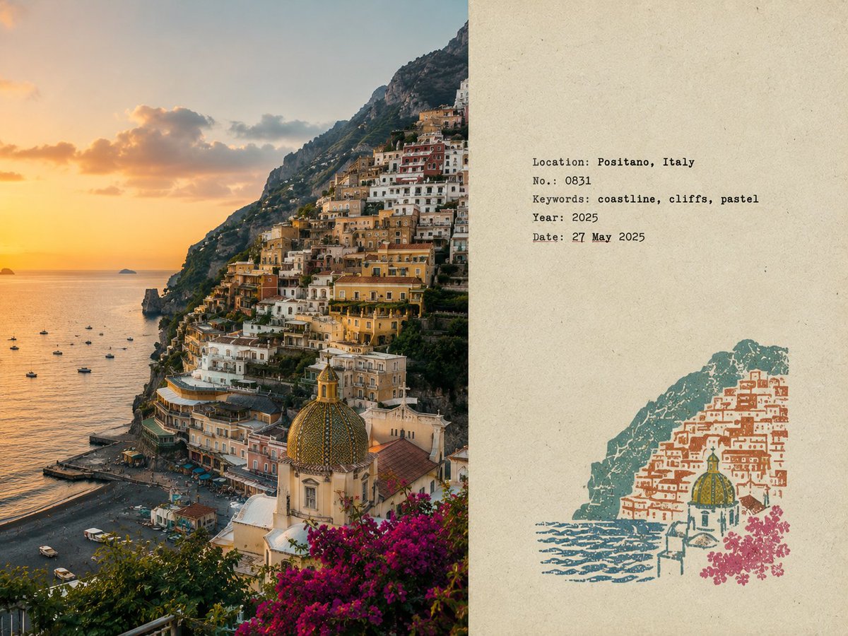 Infographic / Edu Visual - Travel Field Note Poster — output 1