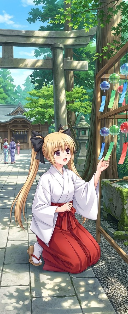 Comic / Storyboard - Summer Shrine Maiden Portrait — output 1