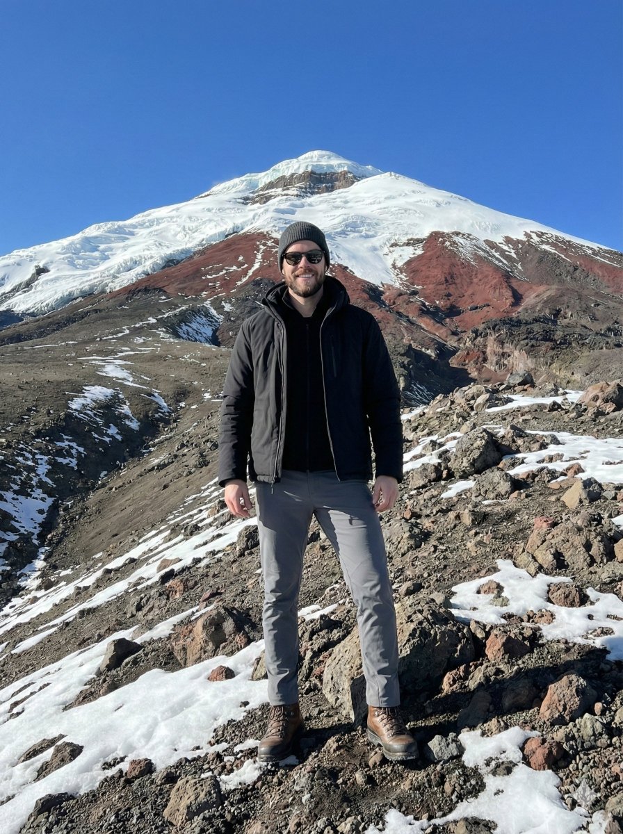 Hyper-realistic Editorial Photo at Cotopaxi, Ecuador — output 1