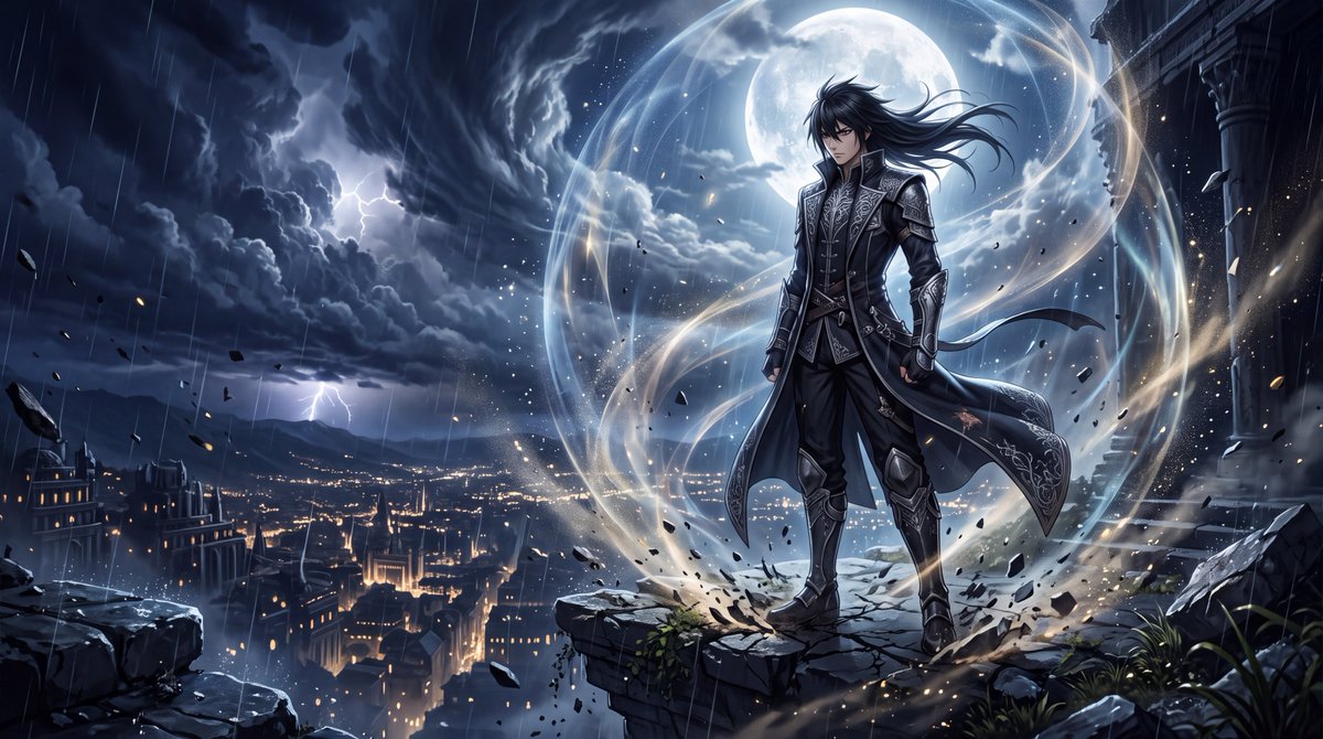 YouTube Thumbnail - Premium Dark Fantasy Anime Cinematic — output 1