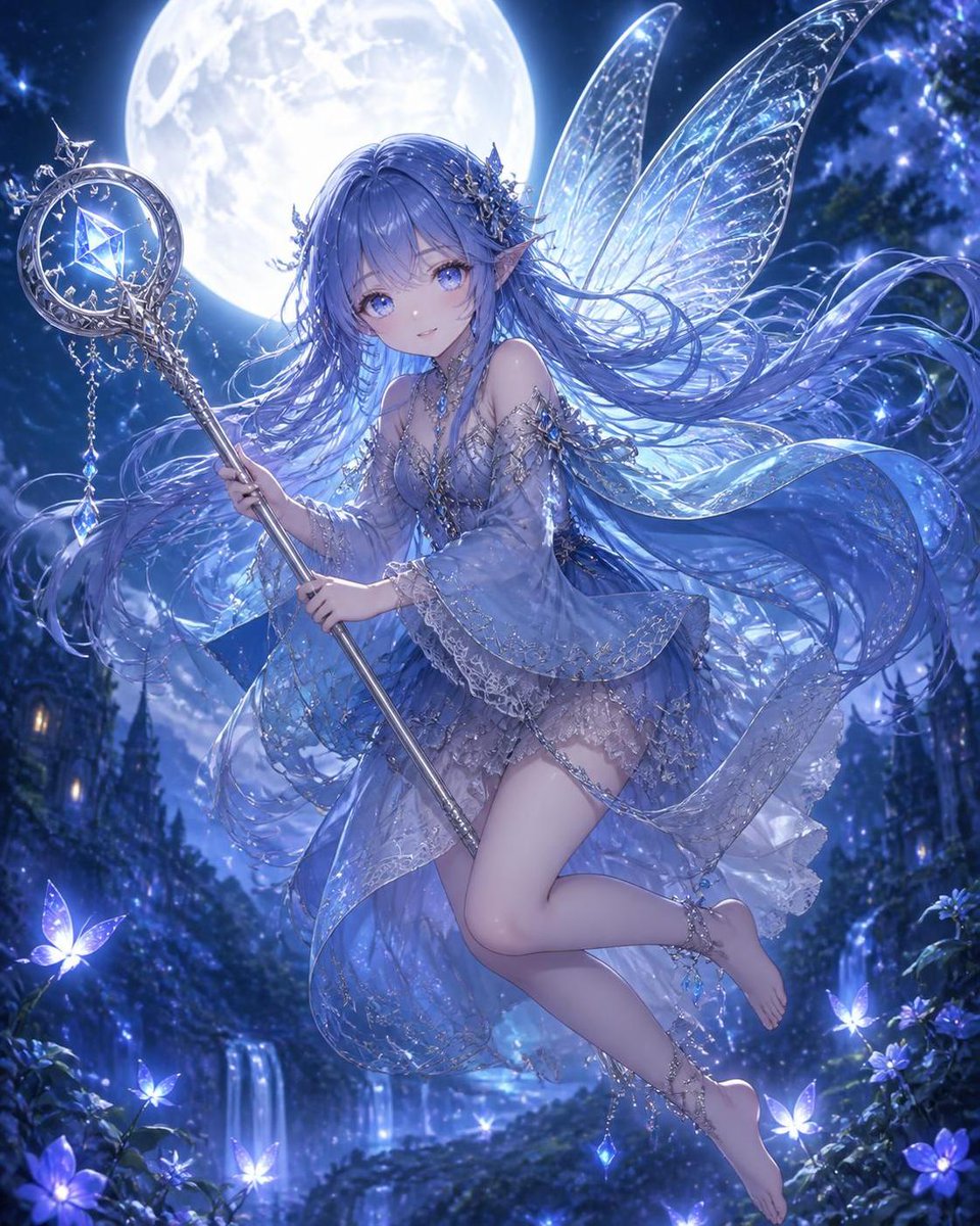Comic / Storyboard - Moonlight Blue Fairy — output 1