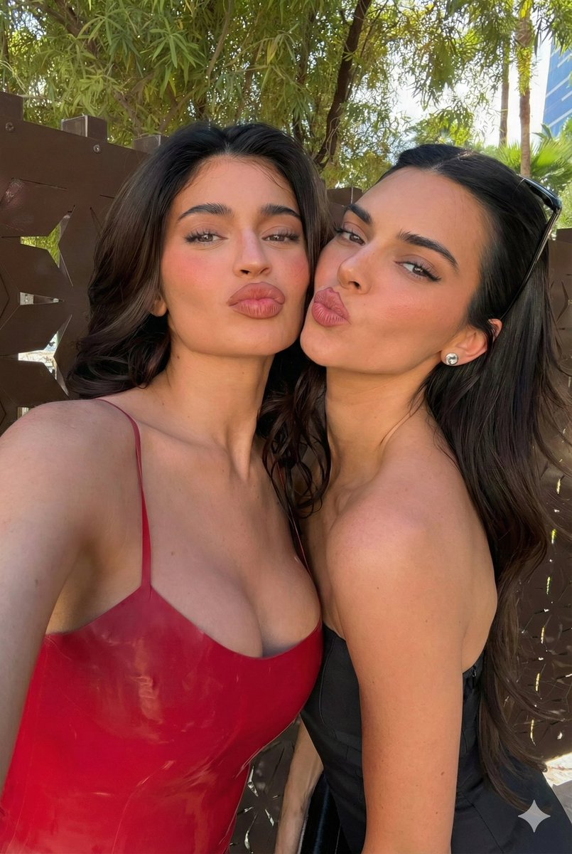 Profile / Avatar - Glamorous Influencer Selfie Portrait (Two Women) — output 1
