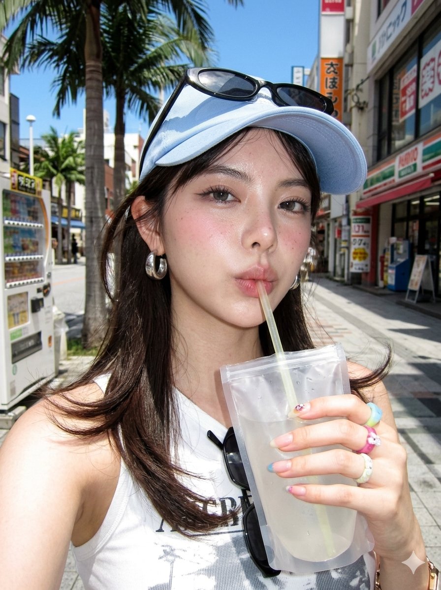 Profile / Avatar - Retro Digicam Korean Selfie — output 1