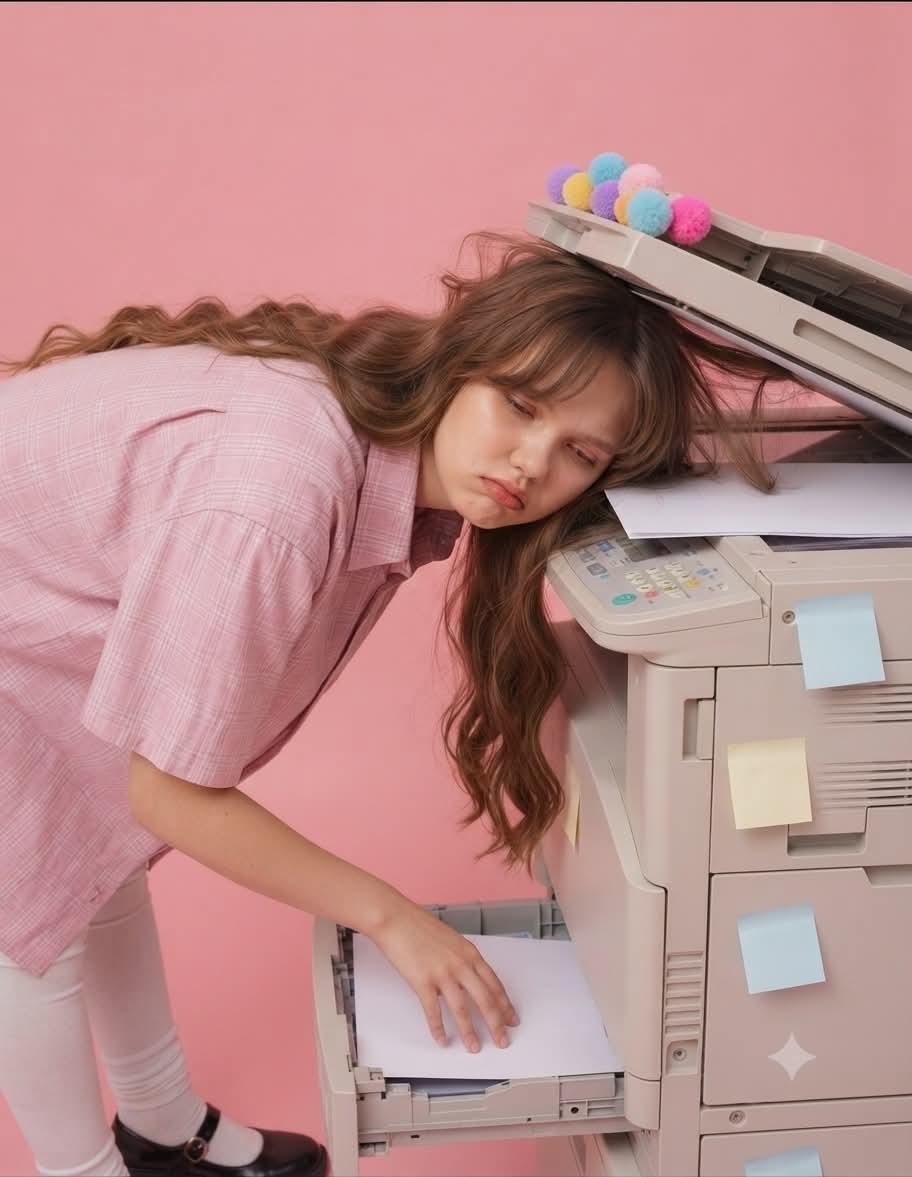 Product Marketing - Pink Monochromatic Office Fashion Editorial — output 1