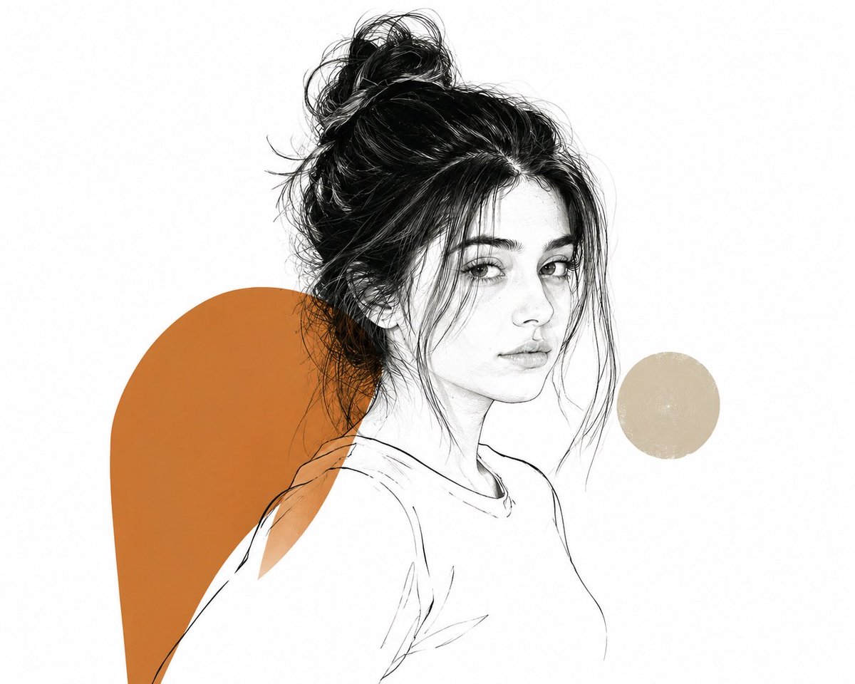 Product Marketing - Minimalist Editorial Contour Illustration — output 1