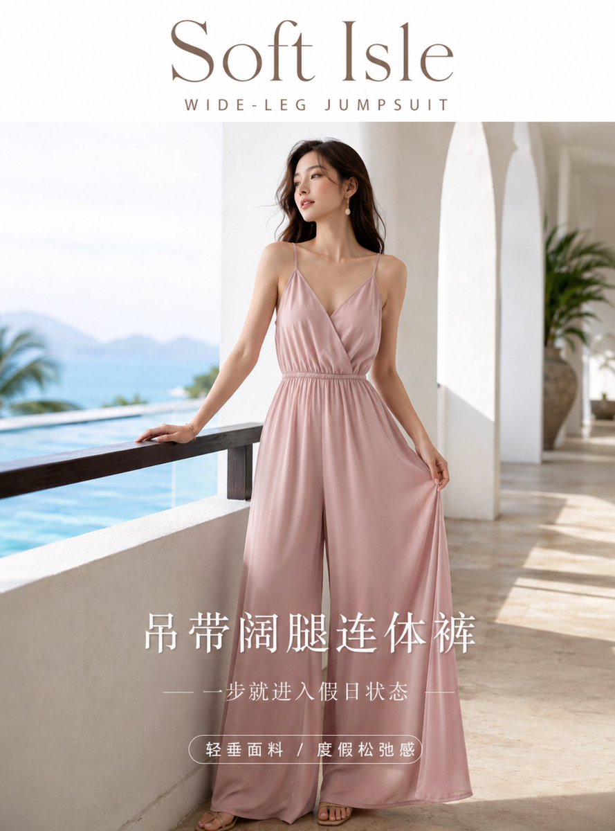Product Marketing - High-End Summer Fashion Poster Prompt — output 1
