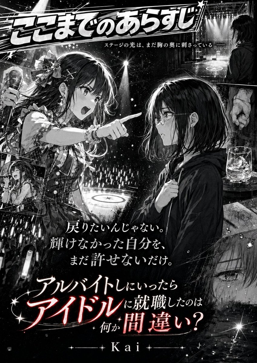 Comic / Storyboard - Monochrome Idol Manga Preview Poster — output 1