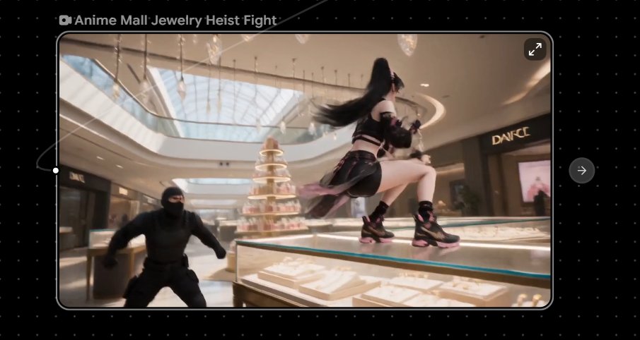 YouTube Thumbnail - Anime Mall Jewelry Heist Fight — output 1