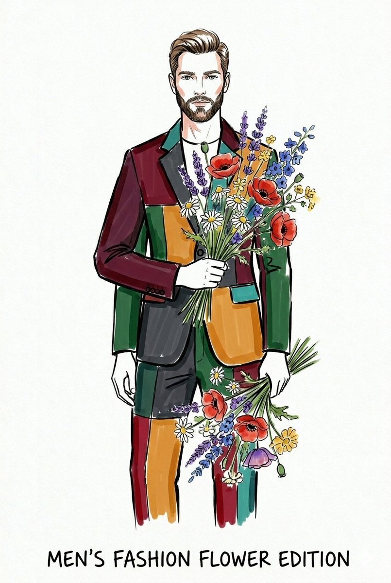 Comic / Storyboard - Watercolor Fashion Illustration Sketch — output 1