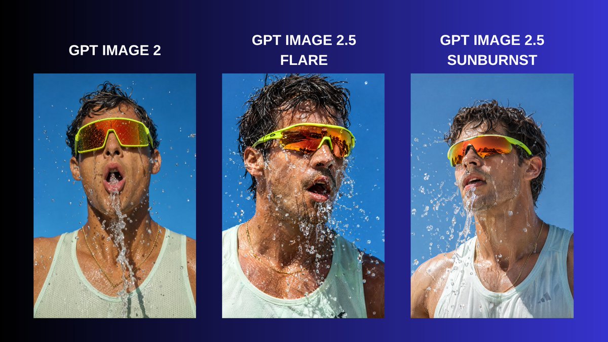 Social Media Post - Three-Panel GPT Image Model Comparison — output 1