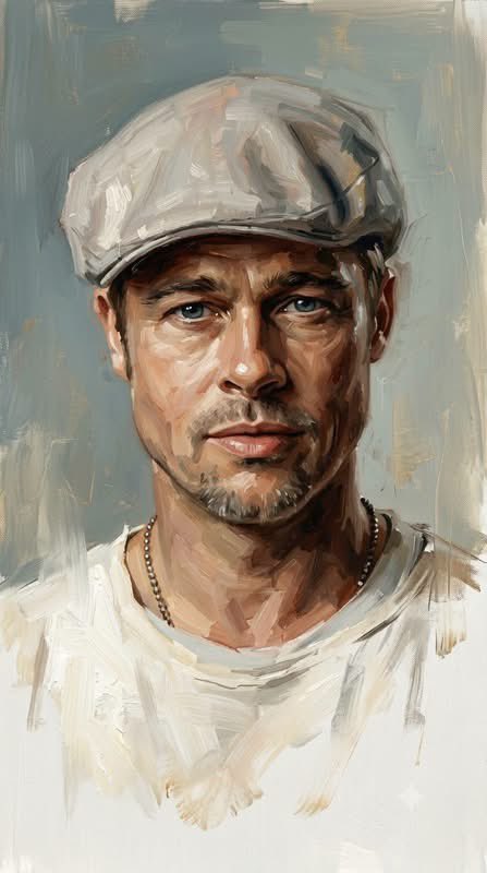 Profile / Avatar - Sophisticated Oil Portrait Painting — output 1