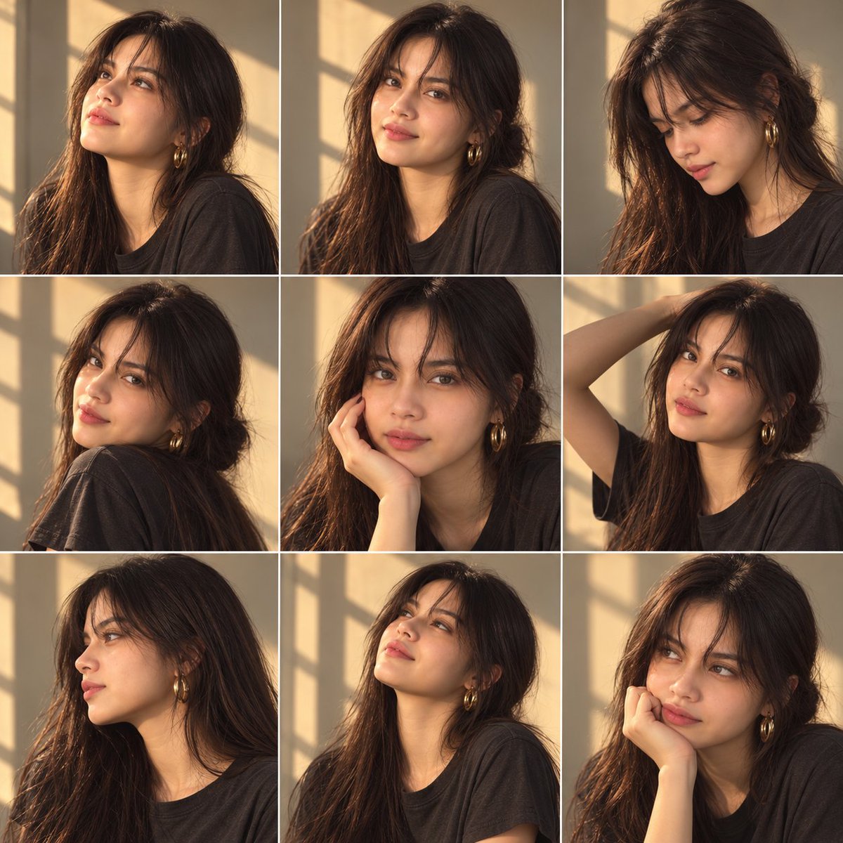 Social Media Post - GPT Image 2 Golden Hour Portrait Collage Prompt — output 1