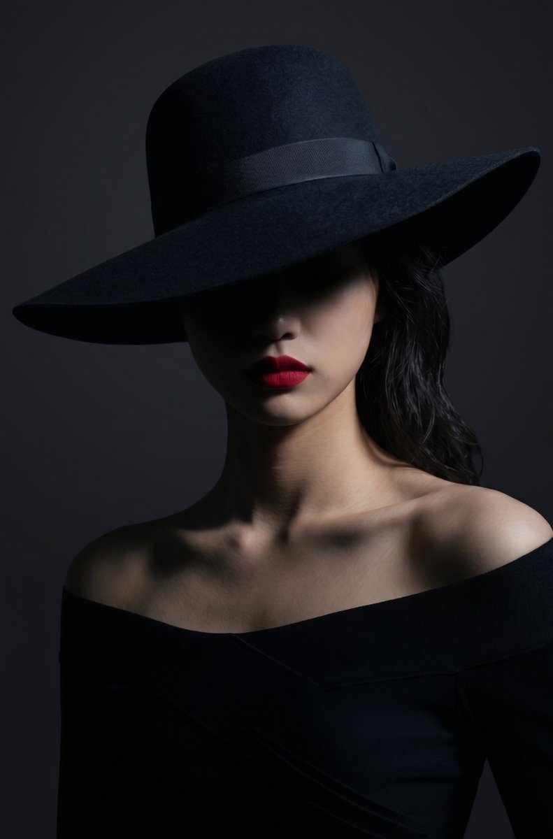 Product Marketing - Elegant Chiaroscuro Studio Portrait — output 1