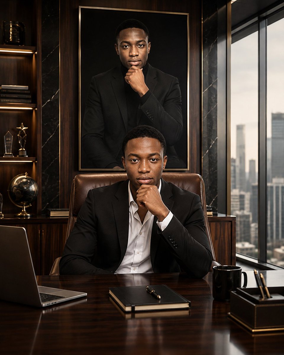 Profile / Avatar - Luxury Executive Future Self Portrait — output 1