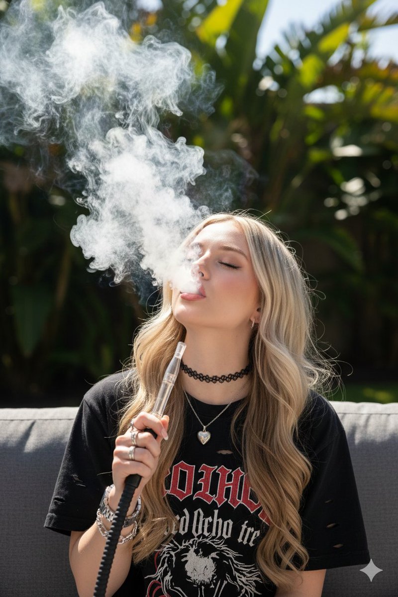 Candid Hookah Lounge Lifestyle Photo — output 1