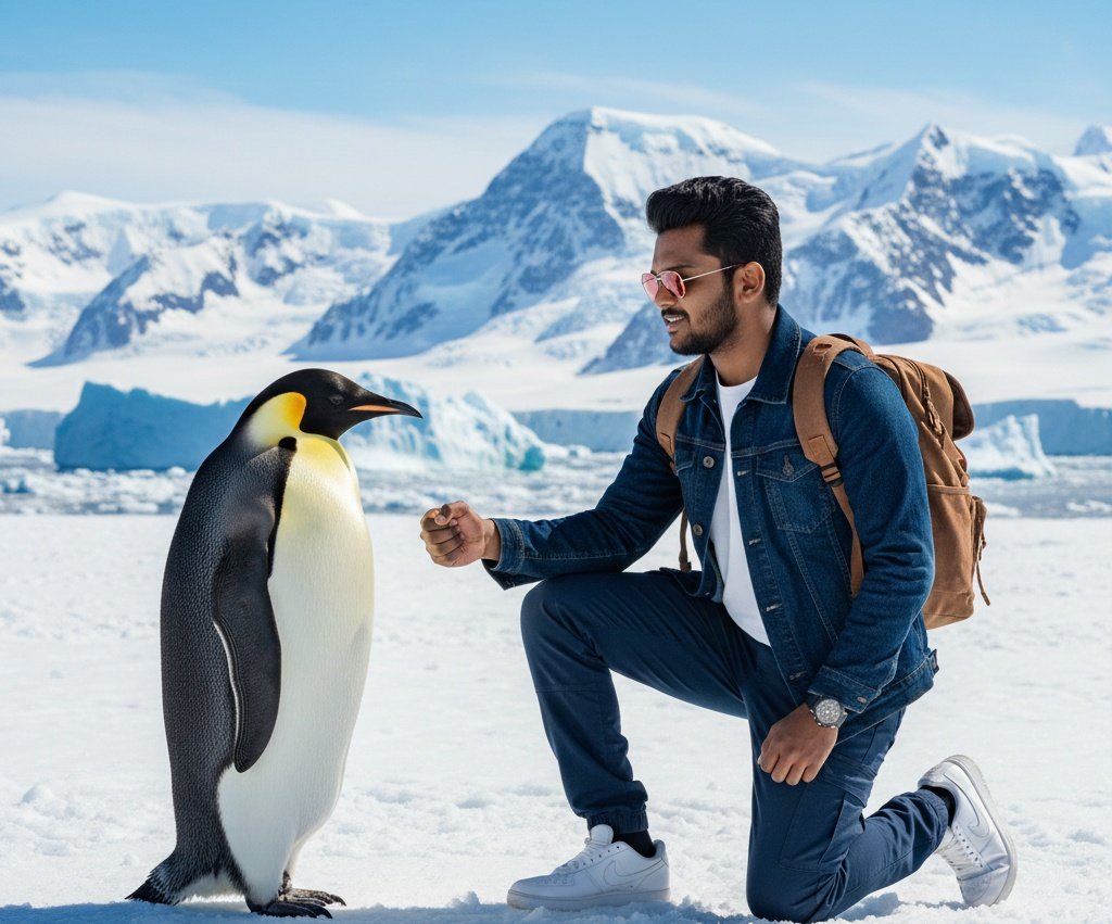 YouTube Thumbnail - Antarctica Penguin Adventure (2 Variations) — output 1