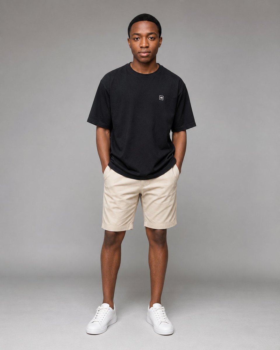 E-commerce Main Image - Full-Body Studio Lifestyle Portrait — output 1