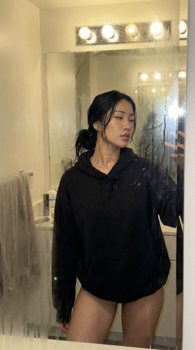Profile / Avatar - Steamy Mirror Selfie Prompt — output 1