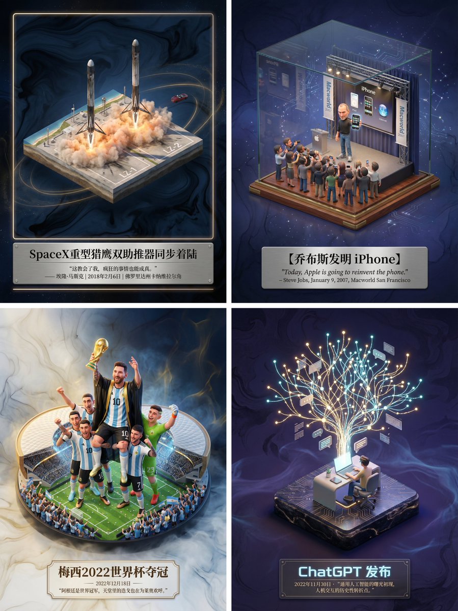 Museum-Grade 3D Diorama Poster for Historical Events — output 1