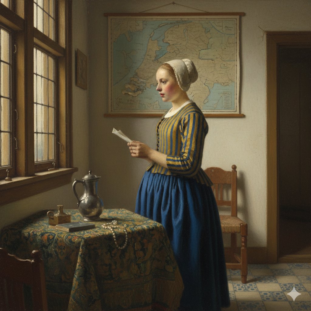 Vermeer Style Image Generation — output 1
