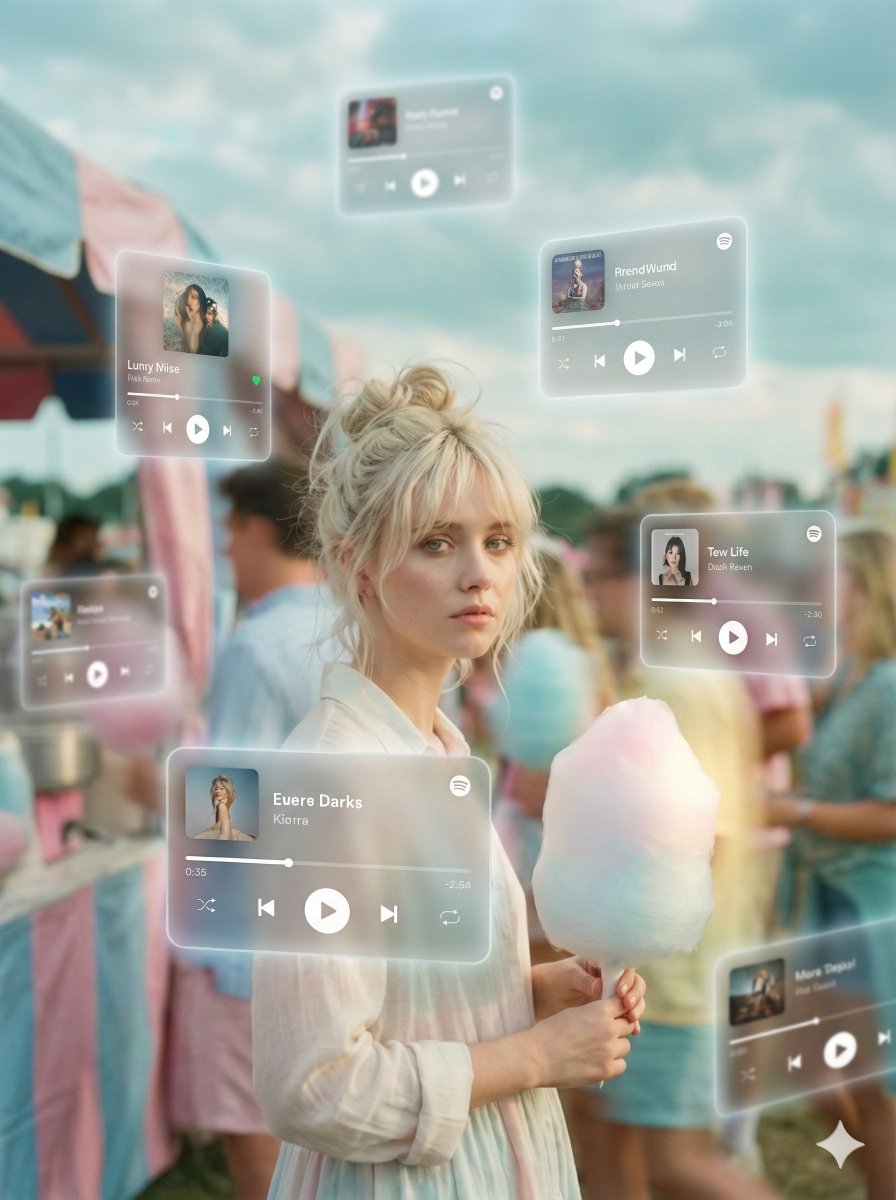 YouTube Thumbnail - Augmented Reality Music Player Portrait — output 1