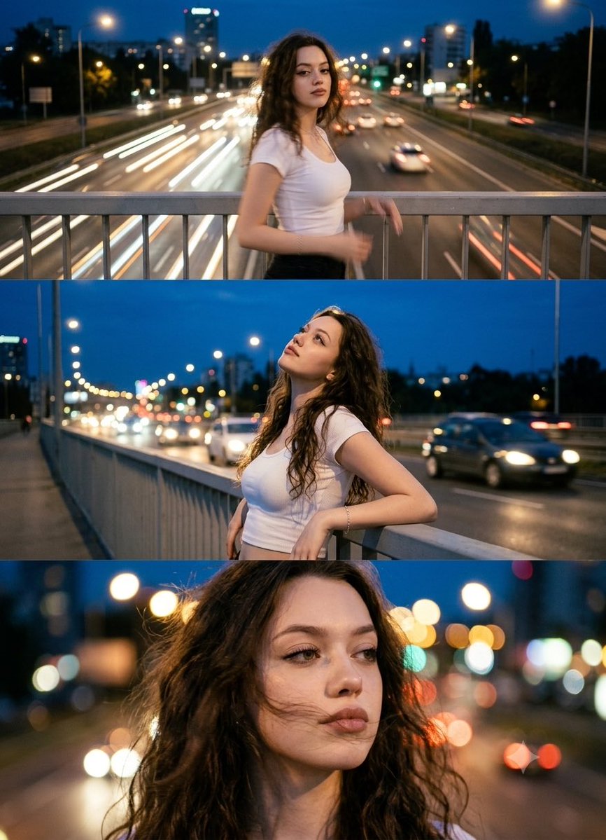 Comic / Storyboard - Night City Cinematic Triptych — output 1
