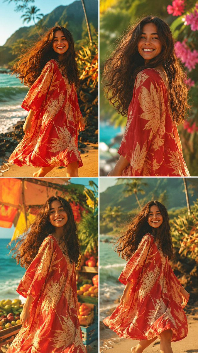 Social Media Post - Tropical Vacation Editorial Photography — output 1