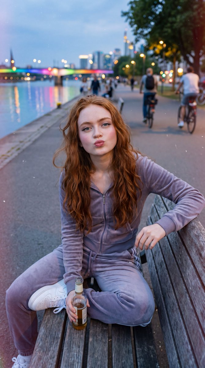 Profile / Avatar - Realistic Redhead Lifestyle Portrait — output 1