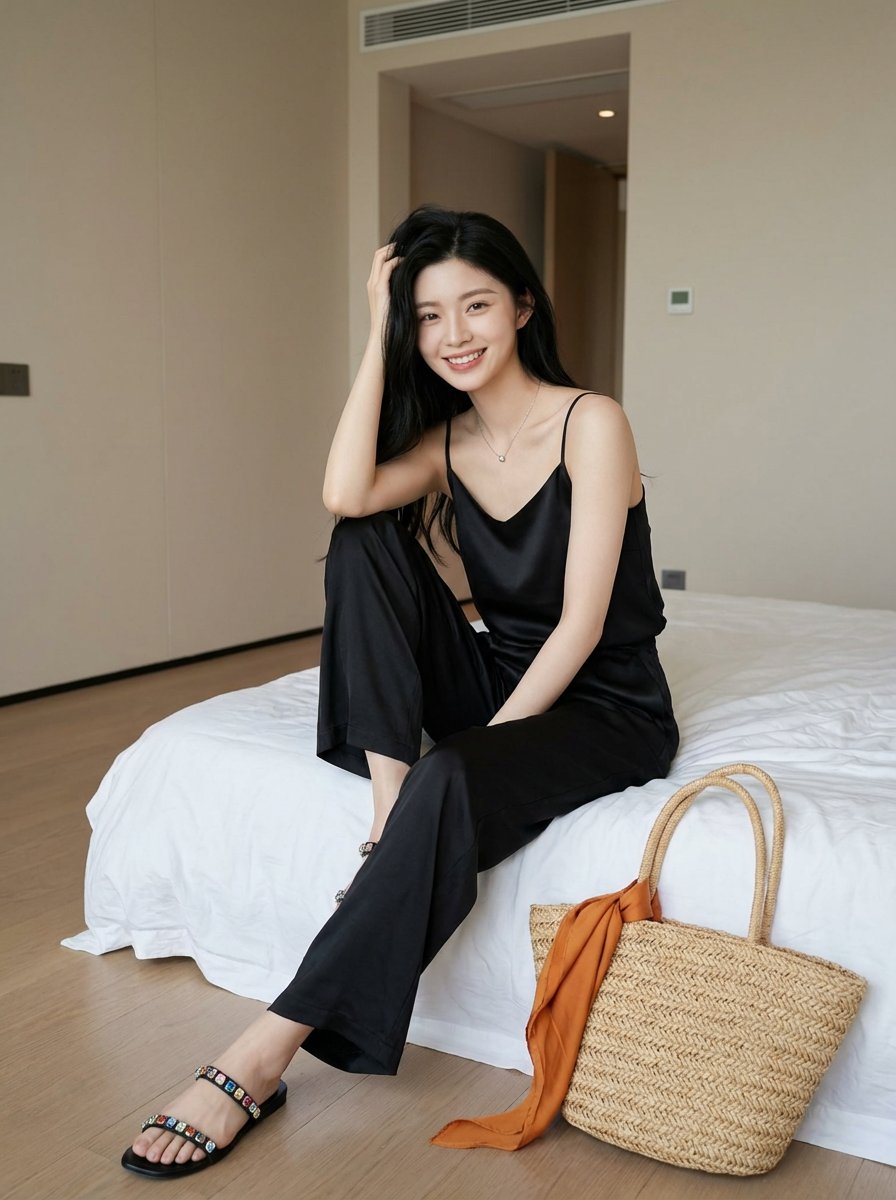 Minimalist Lifestyle Portrait with Cinematic Lighting — output 1
