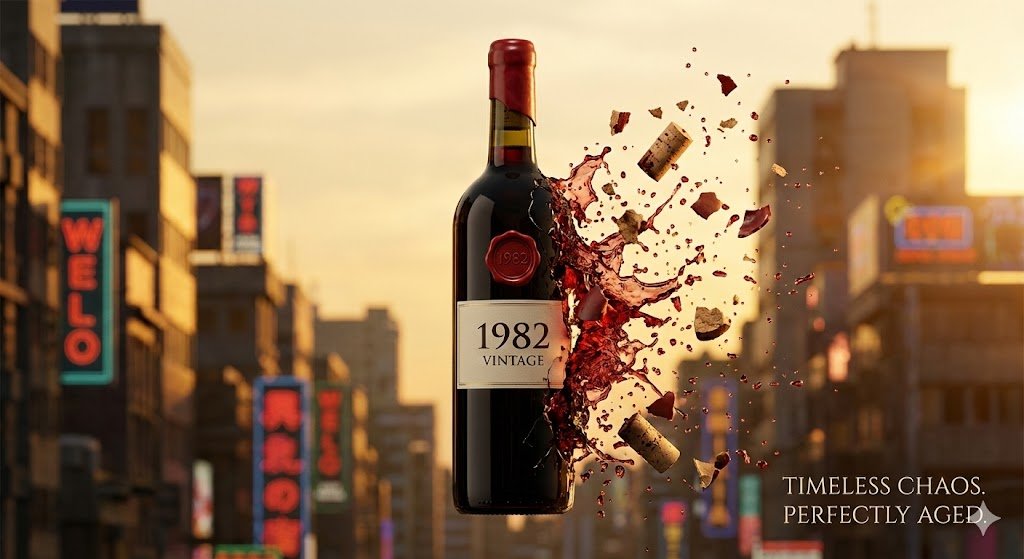 E-commerce Main Image - Advertising Visual Prompt: Wine Bottle Product Shot — output 1