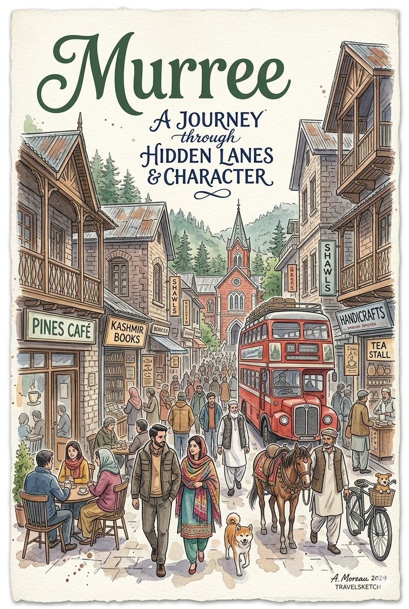 Infographic / Edu Visual - Watercolor Travel Poster Fusion — output 1