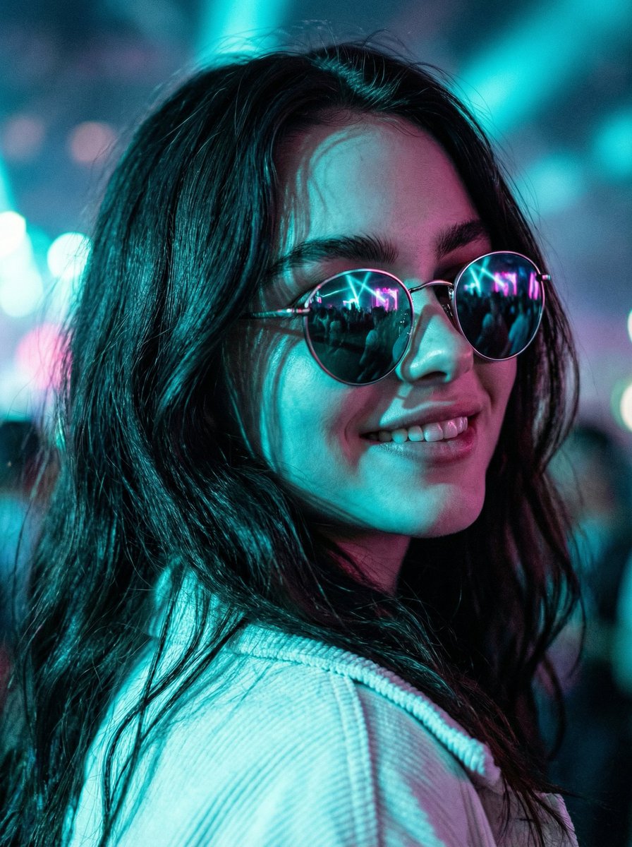 Social Media Post - Cinematic Festival Portrait Prompt — output 1