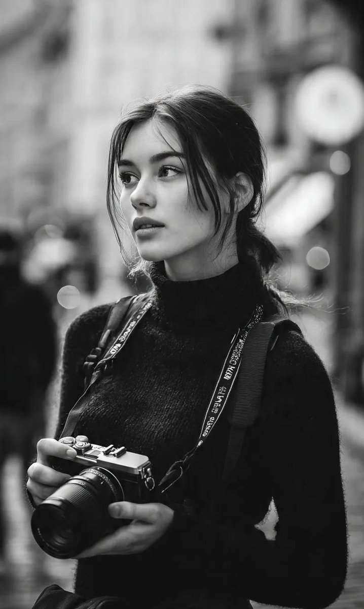Monochrome Street Photographer Portrait — output 1