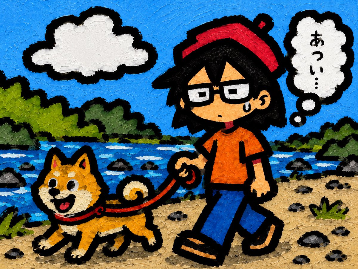 Comic / Storyboard - Riverside Dog Walk Character Expansion — output 1