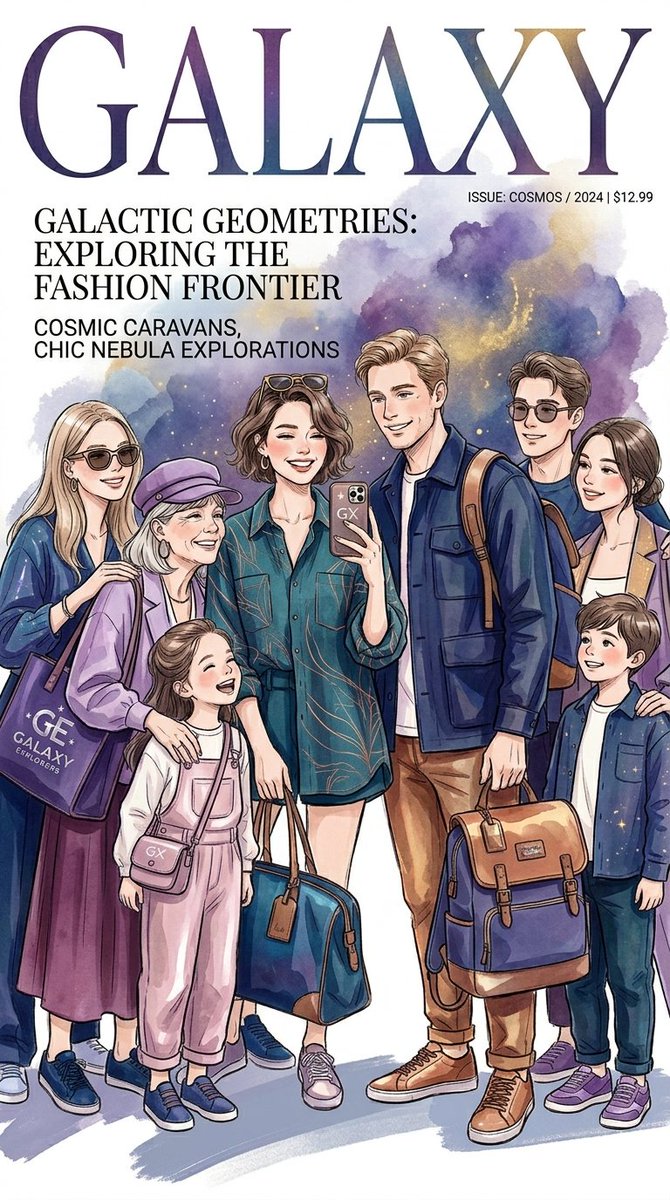 Comic / Storyboard - Cosmic Fashion Magazine and Library — output 1