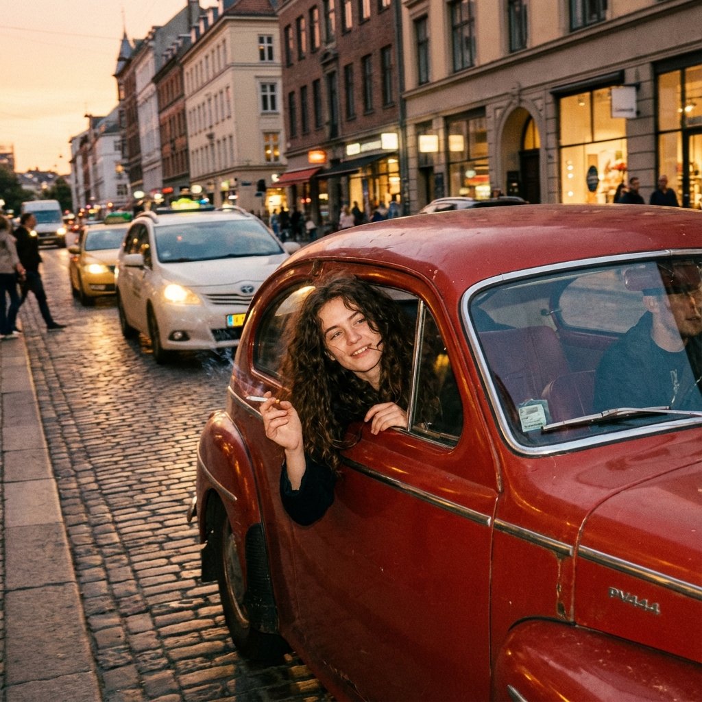 Candid Vintage Car Snapshot Prompt — output 1