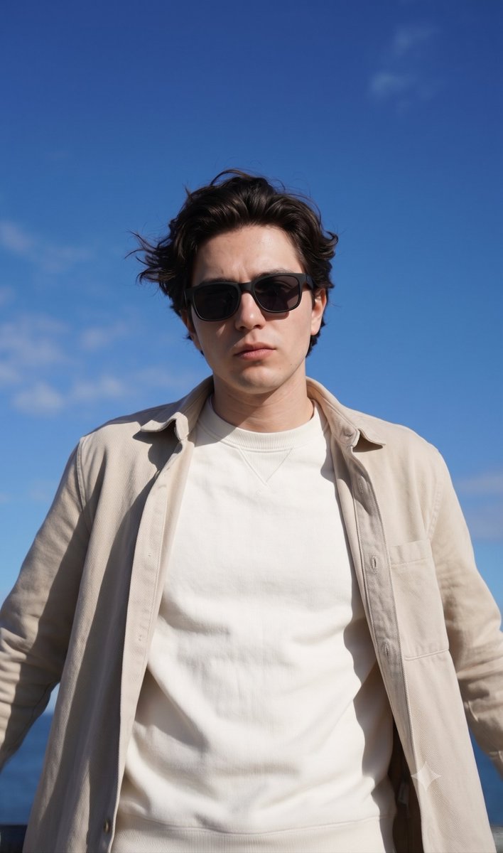 Product Marketing - Luxury Mediterranean Menswear Editorial Portrait — output 1