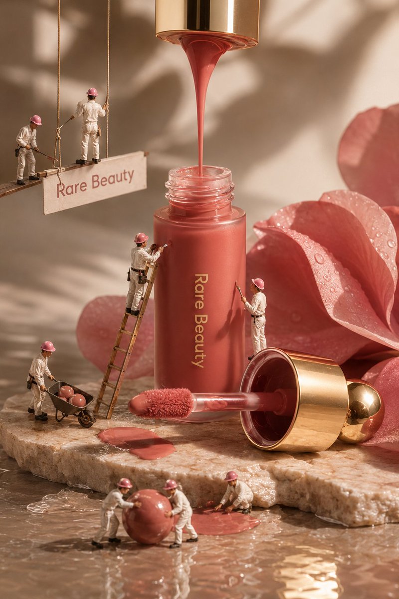 Product Marketing - Miniature Beauty Campaign Photography — output 1