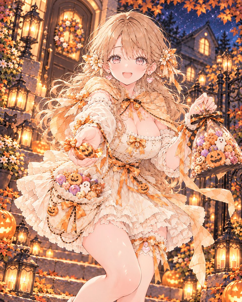 Profile / Avatar - Halloween Candy Pocket Dress Prompt