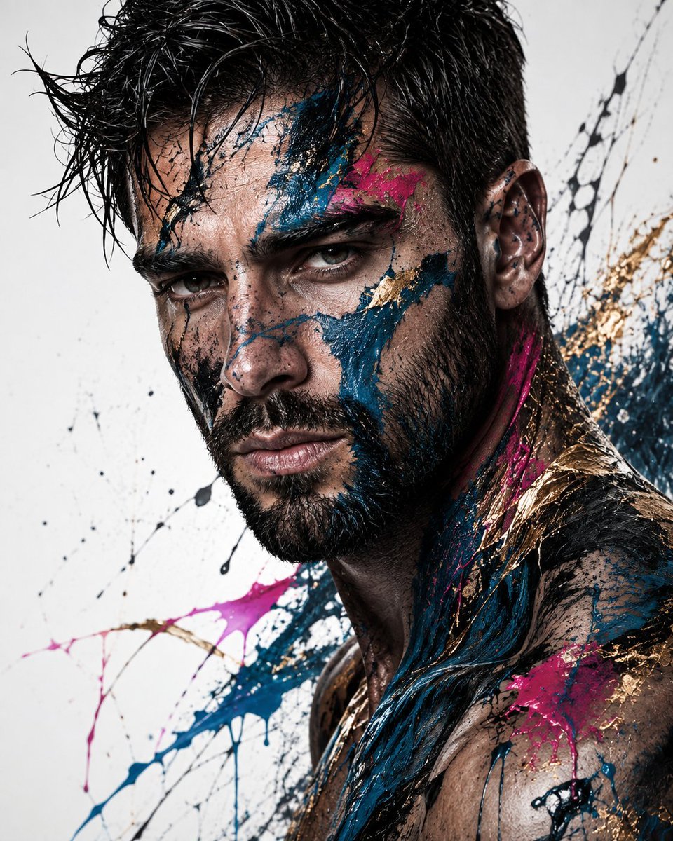 Product Marketing - Abstract Fine-Art Editorial Portrait — output 1