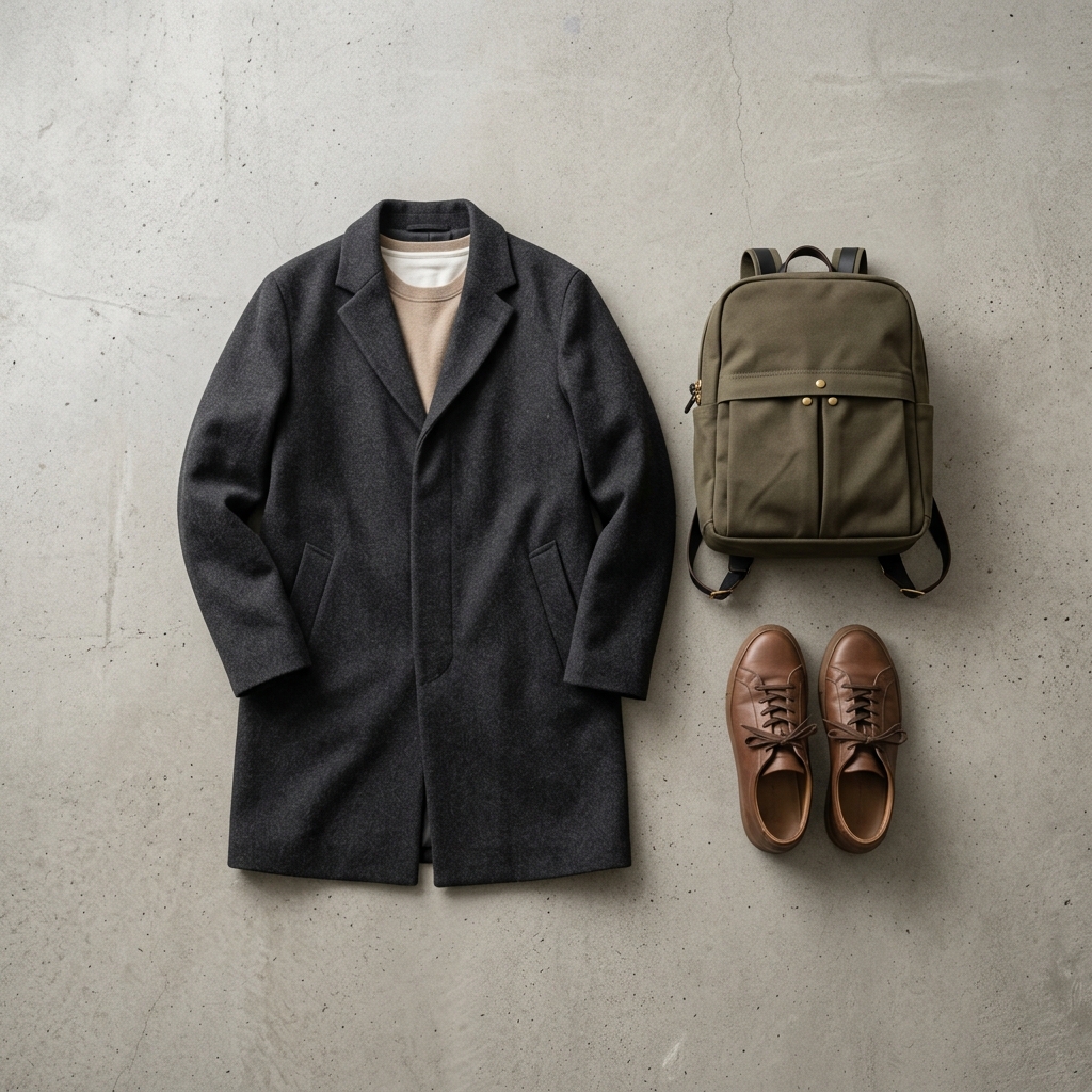 E-commerce Main Image - Minimalist Fashion E-Commerce Grid — output 1