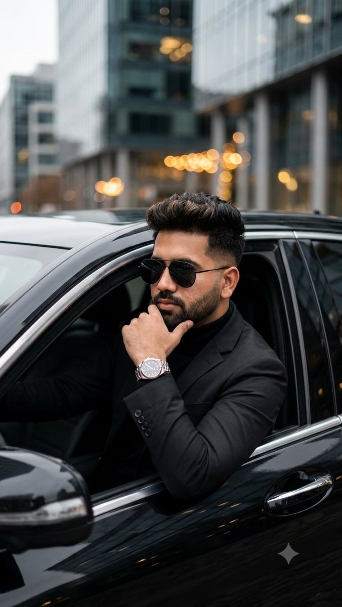 Product Marketing - Luxury Sedan Cinematic Portrait — output 1