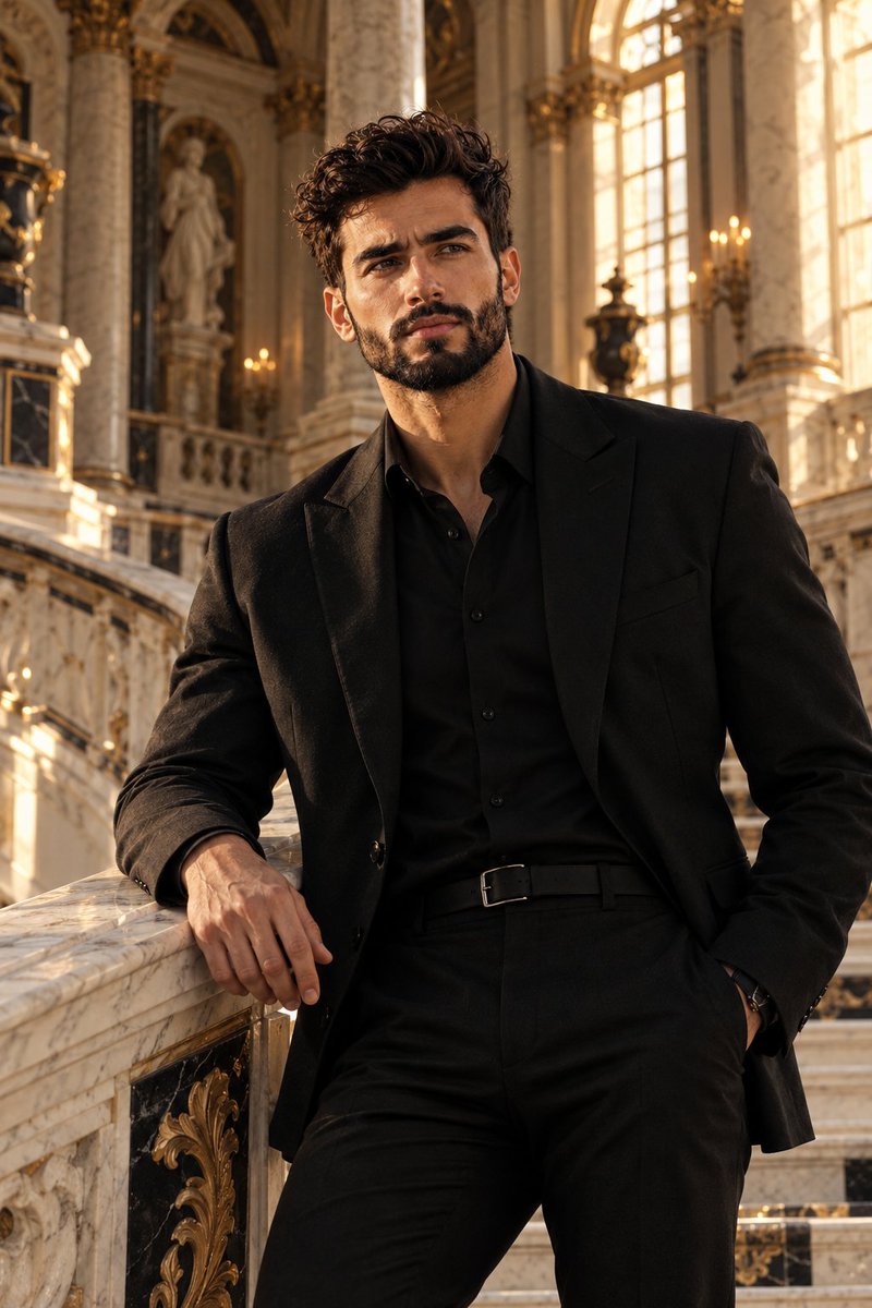 Social Media Post - European Palace Fashion Editorial — output 1