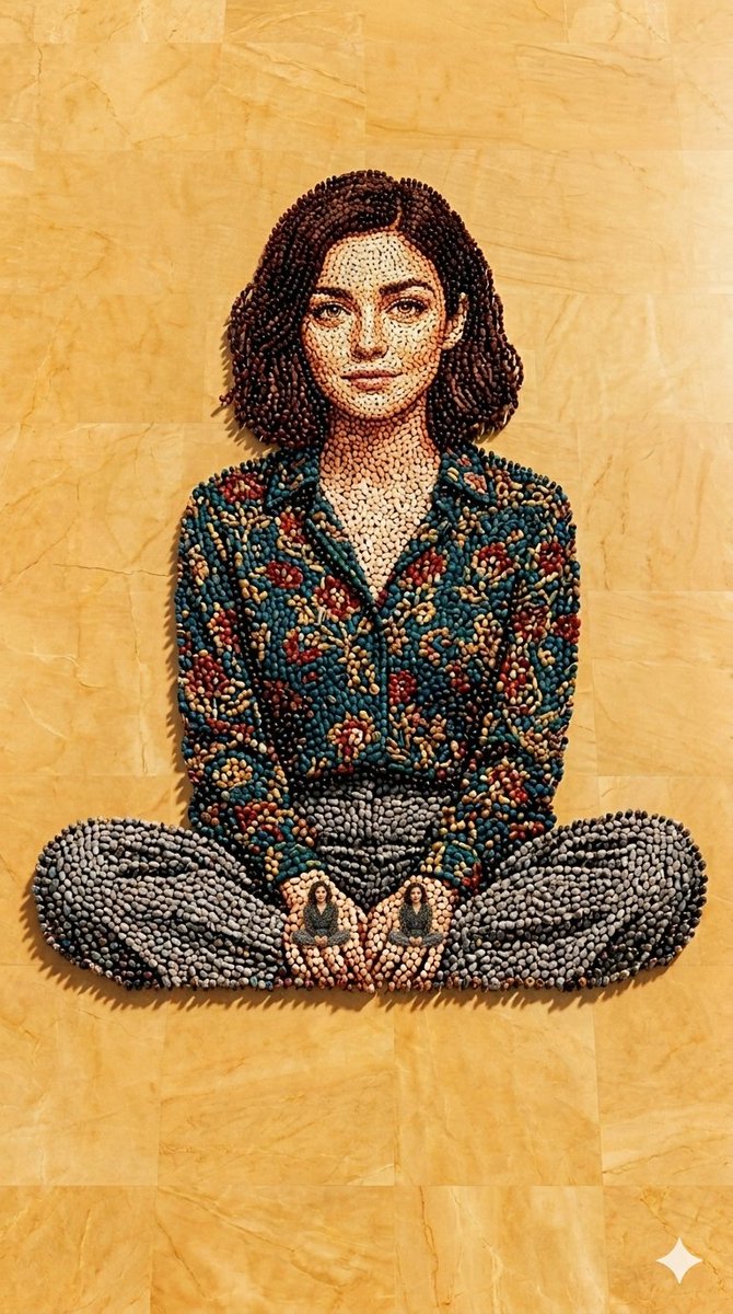 Recursive Human Figure Mosaic — output 1
