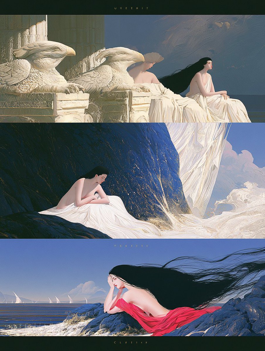 Comic / Storyboard - Odyssey Mythic Triptych Poster — output 1