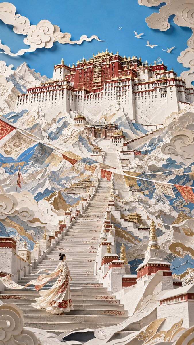 Comic / Storyboard - Oriental Papercut Art of Chongqing Palace — output 1