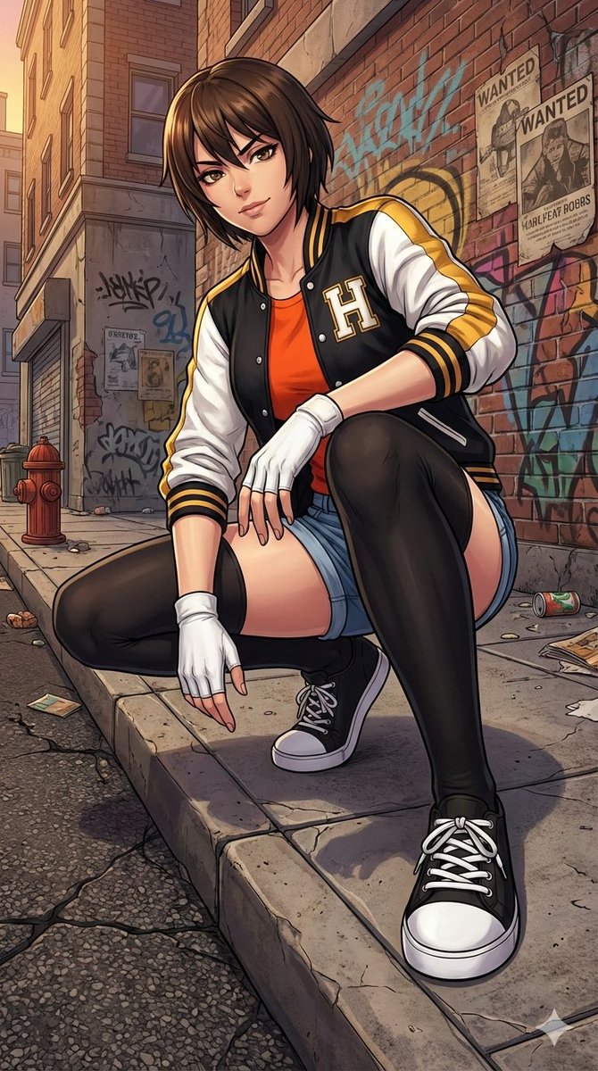 Poster / Flyer - Detailed Illustration Prompt for Street Scene — output 1